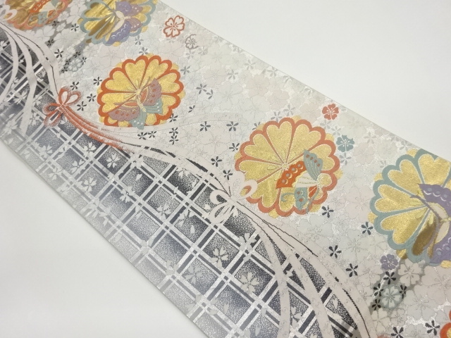 JAPANESE FUKURO OBI / WOVEN BUTTERFLY